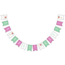 Snoopy and Balloons Baby Shower Bunting Flags
