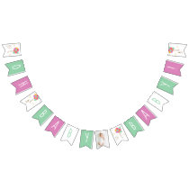 Snoopy and Balloons Baby Shower Bunting Flags