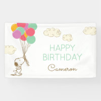 Snoopy and Balloons Birthday