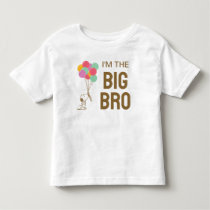 Snoopy and Balloons | I'm The Big Brother Toddler T-shirt