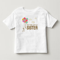 Snoopy and Balloons | I'm The Little Sister Toddler T-shirt