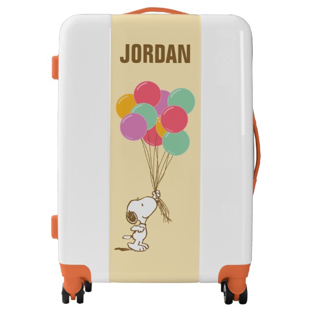 Snoopy and Balloons Luggage (Front)