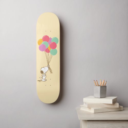 Snoopy and Balloons Skateboard