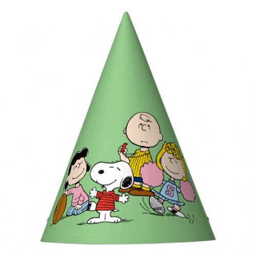 Snoopy and the Gang Play Football Party Hat