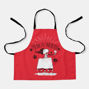 Snoopy and Woodstock - Merry & Bright Apron