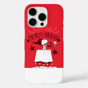 Snoopy and Woodstock - Merry & Bright iPhone 16 Pro Case