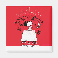 Snoopy and Woodstock - Merry & Bright