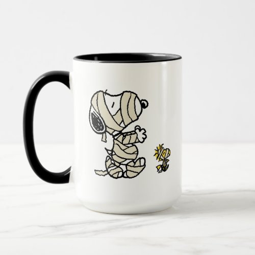 Snoopy and Woodstock Mummies Mug