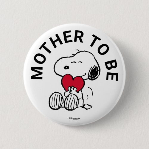 Snoopy Baby Shower Mother To Be