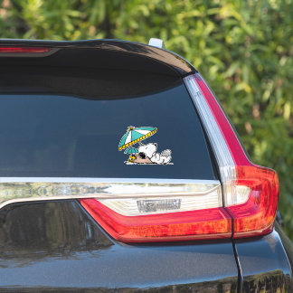Snoopy Beach Dreams Sticker