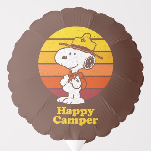 Snoopy  Beagle Scout _ Happy Camper Balloon