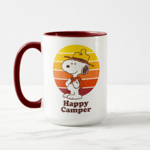 Snoopy Beagle Scout - Happy Camper Mug