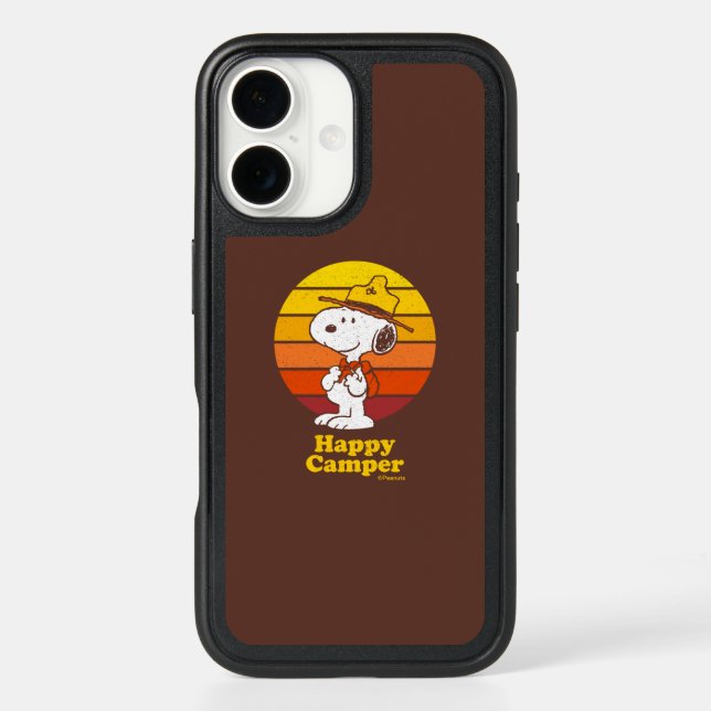 Snoopy | Beagle Scout - Happy Camper Otterbox iPhone Case (Back)
