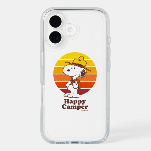 Snoopy | Beagle Scout - Happy Camper Speck iPhone Case (Front)