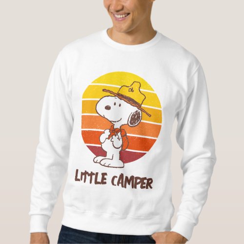 Snoopy  Beagle Scout _ Happy Camper Sweatshirt