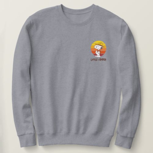 Snoopy  Beagle Scout _ Happy Camper Sweatshirt
