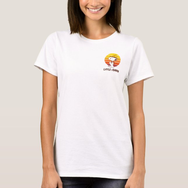 Snoopy | Beagle Scout - Happy Camper T-Shirt (Front)