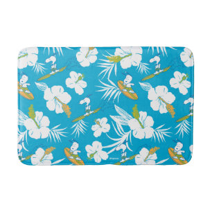 Snoopy Brooklyn Beach Pattern Bath Mat