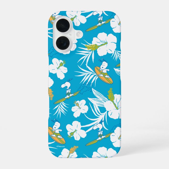 Snoopy Brooklyn Beach Pattern Iphone Case (Back)