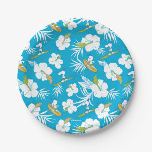 Snoopy Brooklyn Beach Pattern Paper Plates