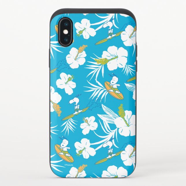 Snoopy Brooklyn Beach Pattern Uncommon iPhone Case (Back)