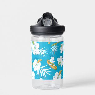 Snoopy Brooklyn Beach Pattern Water Bottle