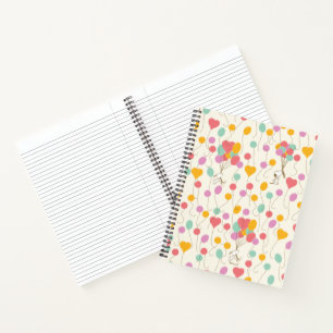 Snoopy Bunches of Balloons Pattern Notebook