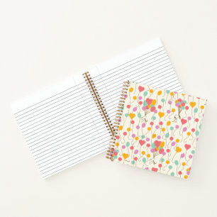 Snoopy Bunches of Balloons Pattern Notebook