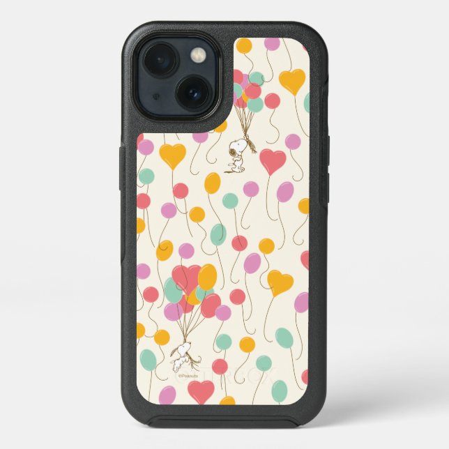 Snoopy Bunches of Balloons Pattern Otterbox iPhone Case (Back)