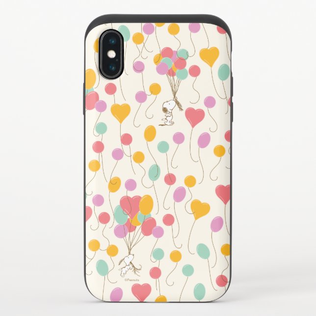 Snoopy Bunches of Balloons Pattern Uncommon iPhone Case (Back)