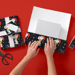 Snoopy Chalkboard Merry Christmas Wrapping Paper<br><div class="desc">Make your gifts extra special with this festive wrapping paper featuring Snoopy in a chalkboard-style "Merry Christmas" design. Perfect for holiday gift-giving,  this charming wrapping paper adds a nostalgic and playful touch to your presents,  delighting fans of Snoopy and the Peanuts gang.</div>