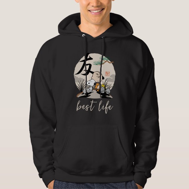 Snoopy, Charlie Brown, and Woodstock - Friend Hoodie (Front)