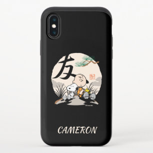 Snoopy, Charlie Brown, and Woodstock - Friend iPhone X Slider Case