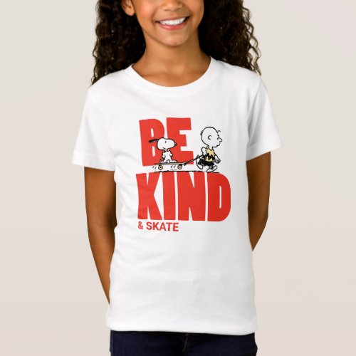 Snoopy  Charlie Brown  Be Kind T_Shirt