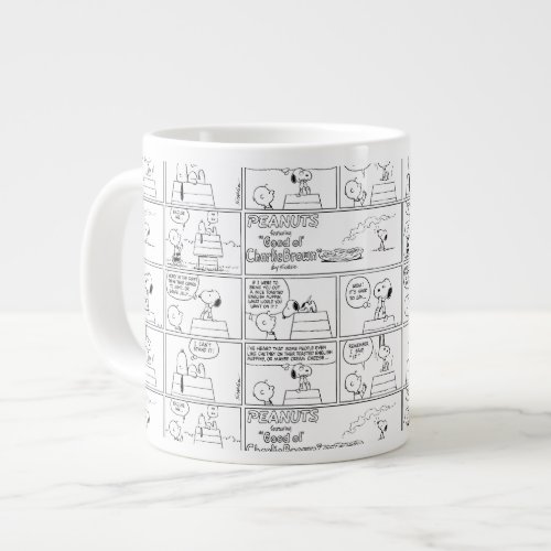 Snoopy  Charlie Brown  English Muffin Giant Coffee Mug