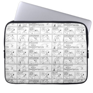 Snoopy & Charlie Brown English Muffin Laptop Sleeve