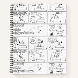 Snoopy & Charlie Brown   English Muffin Notebook
