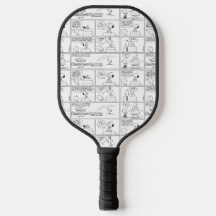 Snoopy & Charlie Brown English Muffin Pickleball Paddle