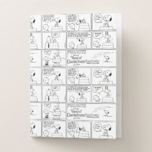 Snoopy & Charlie Brown   English Muffin Pocket Folder