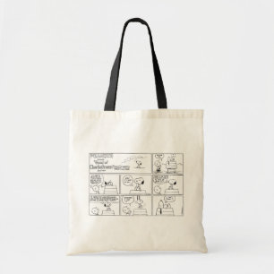 Snoopy & Charlie Brown English Muffin Tote Bag