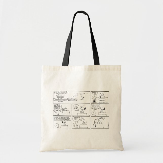 Snoopy & Charlie Brown | English Muffin Tote Bag (Front)