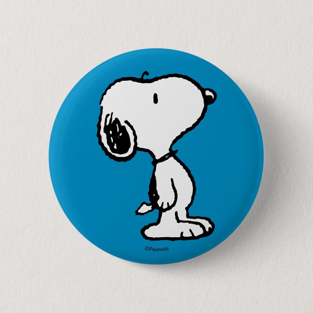 Snoopy Classic Comics Button (Front)
