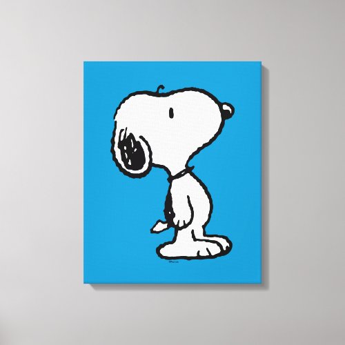 Snoopy Classic Comics Canvas Print