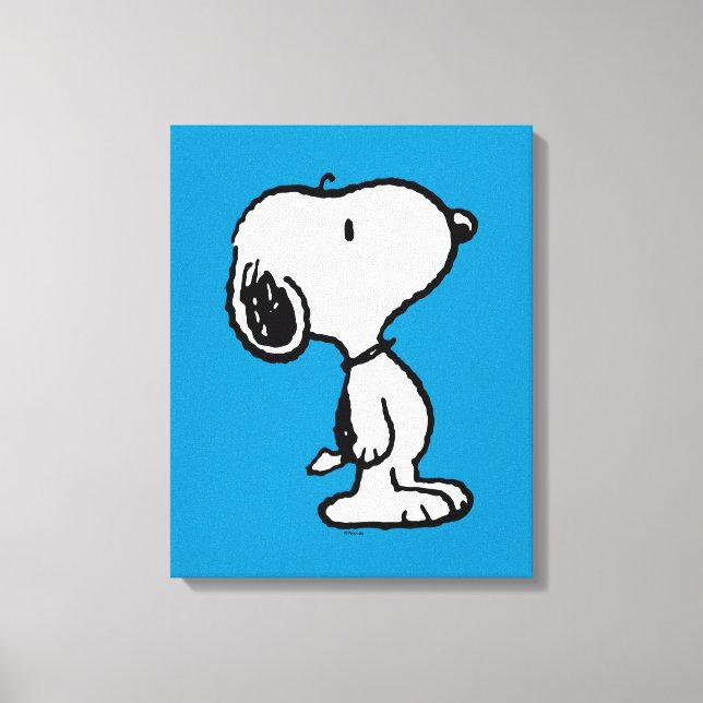 Snoopy Classic Comics Canvas Print (Front)