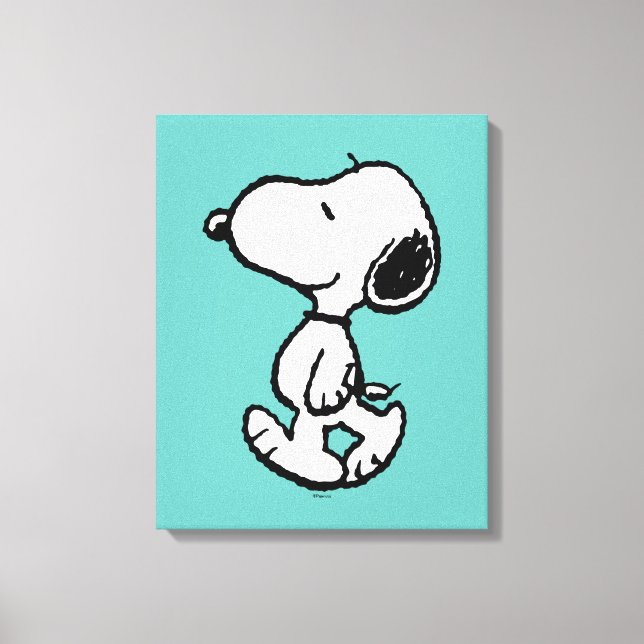 Snoopy Classic Comics Canvas Print (Front)