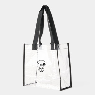Snoopy Classic Comics Clear Tote Bag