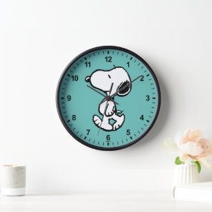 Snoopy Classic Comics Clock