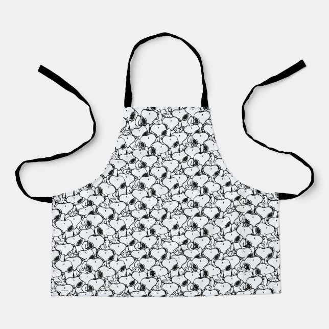 Snoopy Classic Comics Pattern Apron (Front)