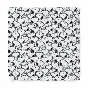 Snoopy Classic Comics Pattern Bandana