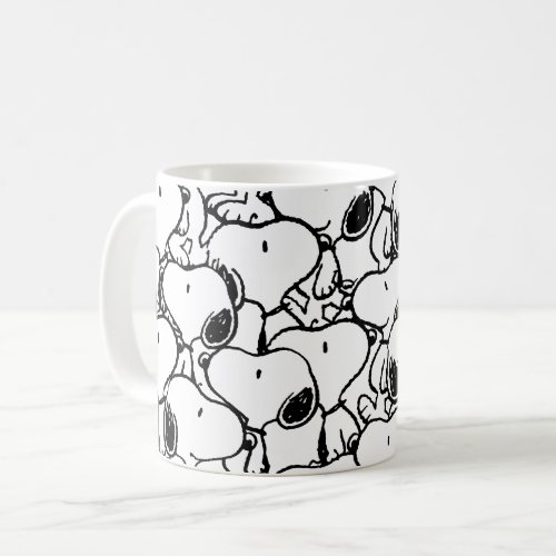 Snoopy Classic Comics Pattern Coffee Mug